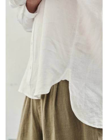 Chemise en pur lin pour homme