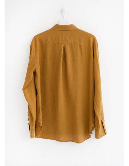 Robe en lin pur élégante et fluide pour femme
