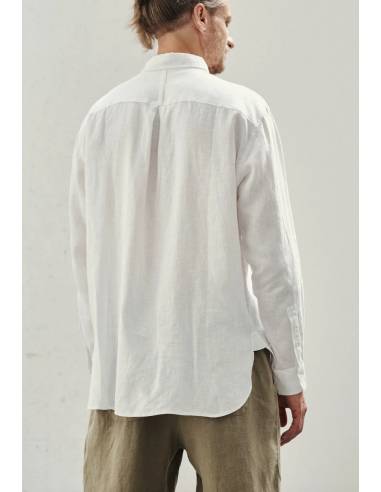 Robe en lin pur élégante et fluide pour femme