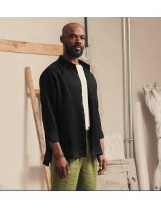 Chemise en pur lin pour homme 2