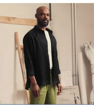 Chemise en pur lin pour homme
