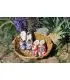 Damen Schwedische Holzschuhe clogs und Leder lack