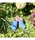 Damen Schwedische Holzschuhe clogs und Leder lack