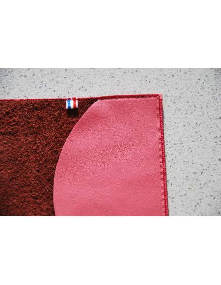 Protection passeport cuir d'agneau fabrication francaise 