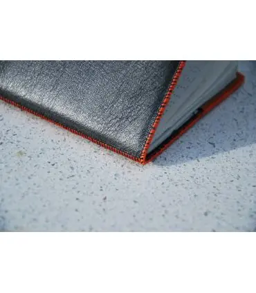 Satin burgundy and pink lambskin leather passport holder 