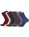 Chaussettes pure laine mérinos pour la famille enfant femme homme
