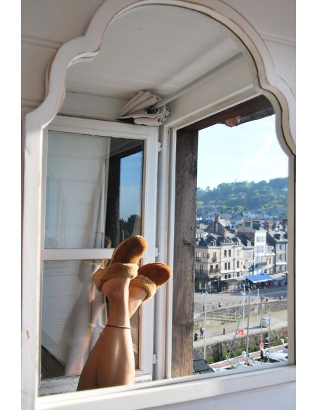 Sabots fourré intérieur peau de mouton caramel laien de mouton 