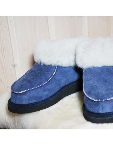 Nordic  slippers in guenuine lambskin