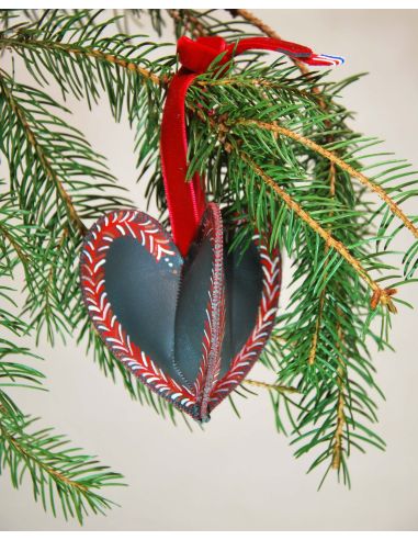 Hand-painted golden lambskin Christmas decoration for christmas tree 