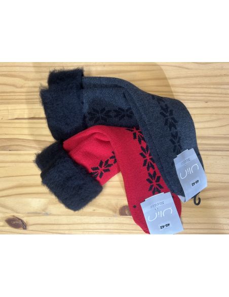 Warme Fleece-Socken für Damen und Herren, mit Thermotherapie und für empfindliche Füße