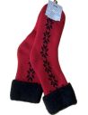 Warm fleece socks for women and men, with thermotherapy and sensitive feet