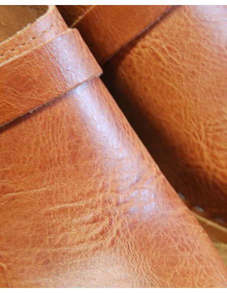 Sabots Suédois cuir Bubble tannage végétal édition Suprème 