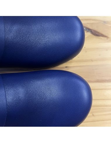 Sabots pour femme suédois bois et cuir tannage végétal