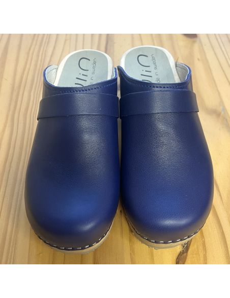 Sabot bois homme suédois bois cuir tannage végétal