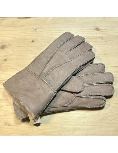 Guantes de piel de cordero genuino
