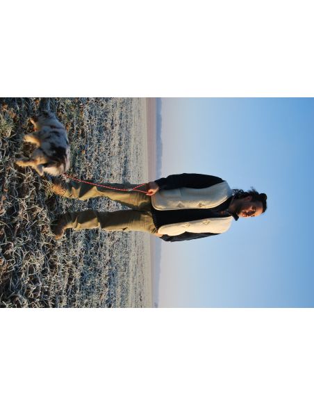 Gilet de Berger chaud  pure laine boutons brandebourg