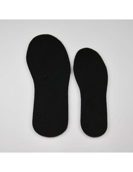 Double-layer sheep's wool felt insoles