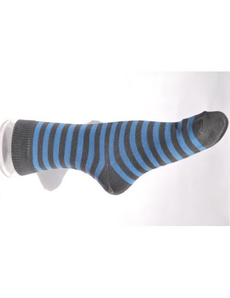 Rayas Calcetines de algodón mujer en lujoso algodón egipcio
