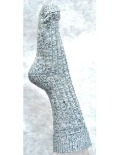 Socks wool 60% mottled grey leisure 2