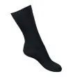 Men fine black  Merino Wool  socks