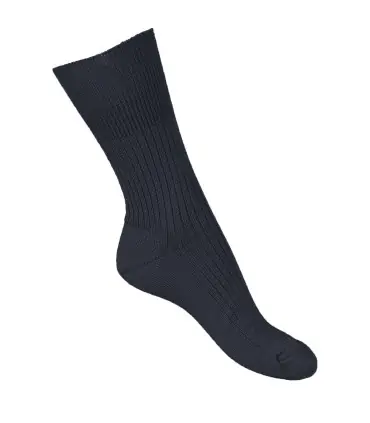 Chaussettes noires 90% laine mérinos 