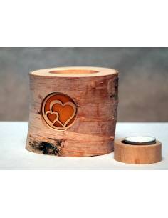 Ange blanc en bois LOVI cadeaux à envoyer par la poste 2