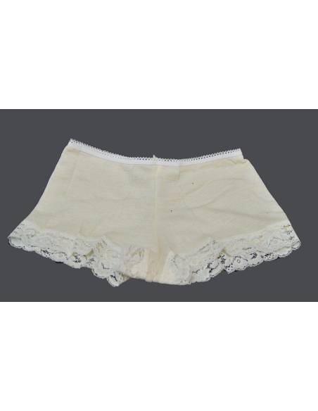 Short leggin chaud femmes noir laine mérinos 