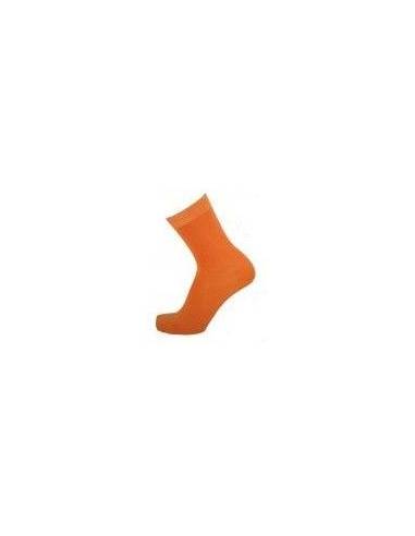 chaussettes laine orange
