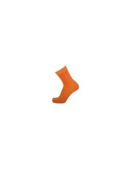 chaussettes laine orange