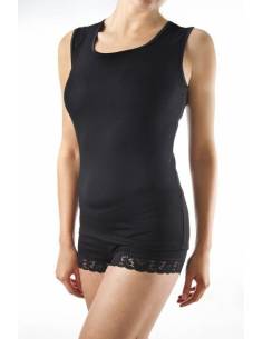 Shorty woman black bamboo 2