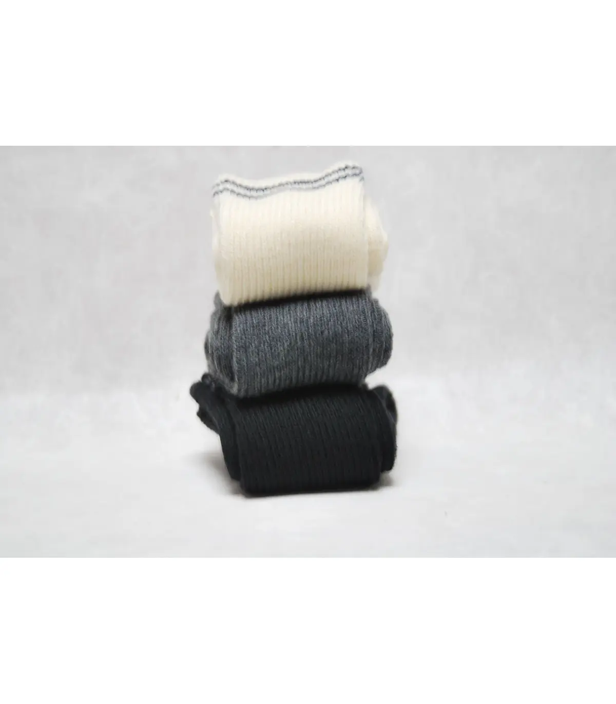 Chaussettes chaudes laine épaisse non comprimantes
