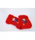 Calcetines ninños de lujo rojas capullo caliente, suave - regalo original