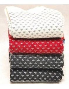men merino woolsocks thin with Nordic pattern