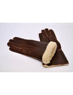 Lambskin leather Aviator Gloves 2