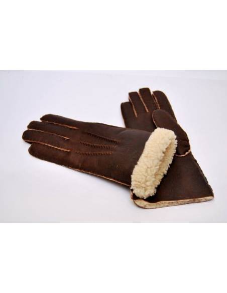 Aviator Guantes de piel de cordero