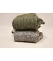 wool, Khaki or grey socks terry inside untightened