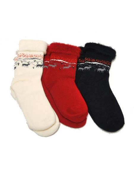 Cocoon ultra warm and soft - thermotherapy  scraped wool socks