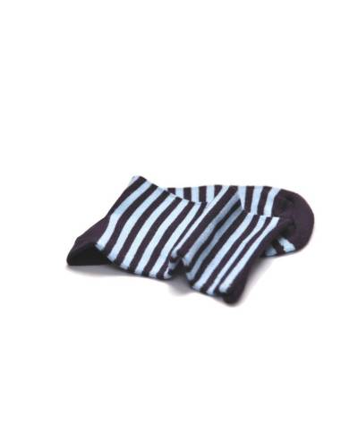 Women untightened bamboo stripe socks