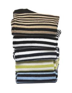 Socks woman striped bamboo non comprimantes