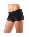 shorty femme bambou noir