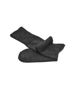 Knee-length socks black 75% Merino Wool 2