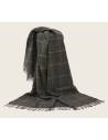 Grau und Greige Plaids in reiner Schurwolle 140 x 240 cm