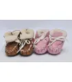 Baby slippers in guenuine lambskin