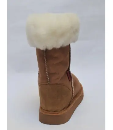 Women's boots in guenuine lambskin