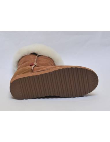 Women's boots in guenuine lambskin