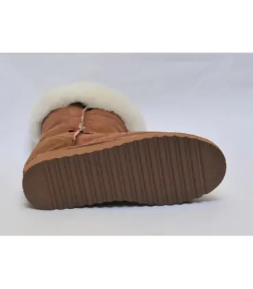 Women's boots in guenuine lambskin