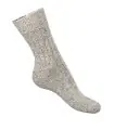 Warm wool Socks mottled grey for  leisure