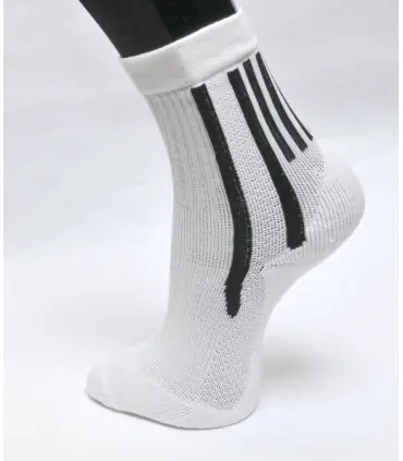Chaussettes techniques coton blanc ou noir