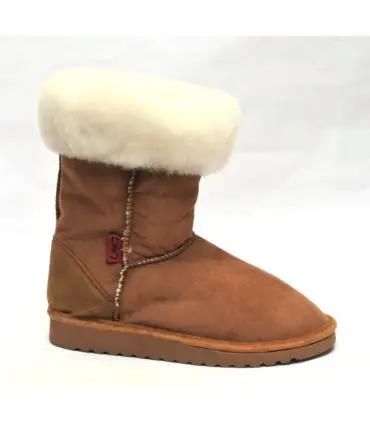 Women's boots in guenuine lambskin