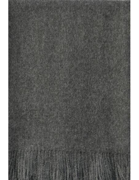 alpaca bebé mantas gris antracita
